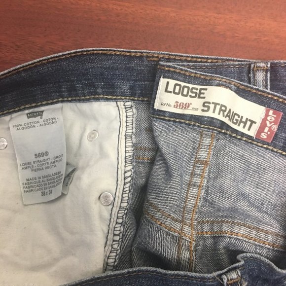 Men's 569 Levi's Loose Straight High Rise Mom Jean - Picture 6 of 7